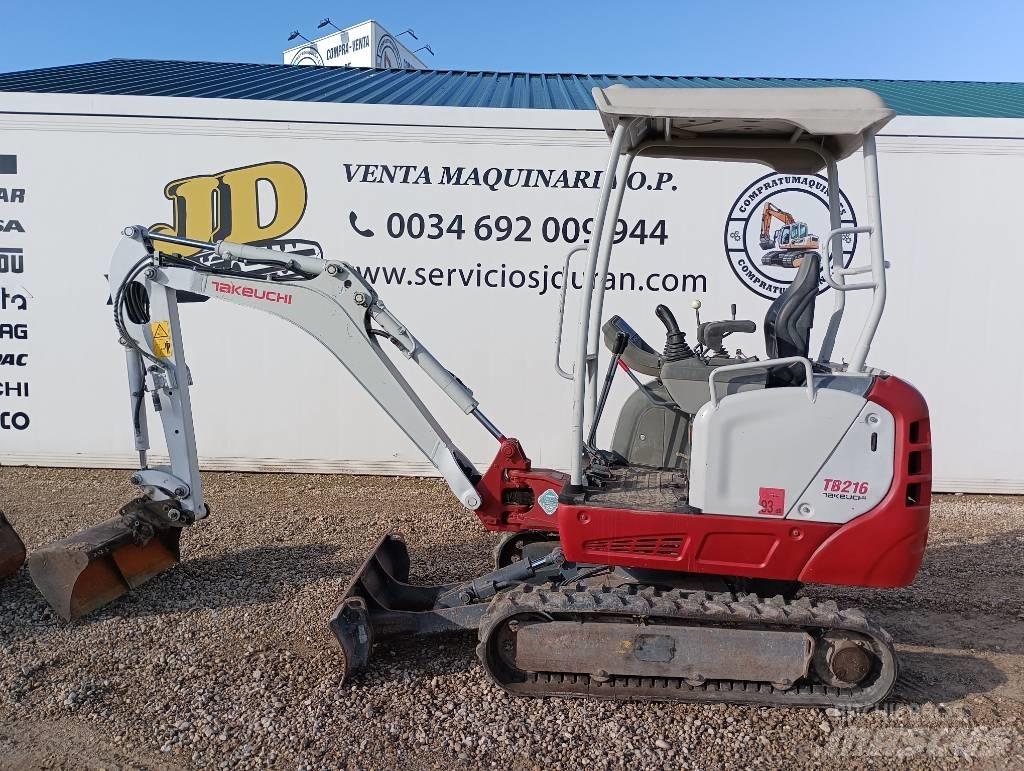 Takeuchi TB 216 Εκσκαφάκι (διαβολάκι) < 7t