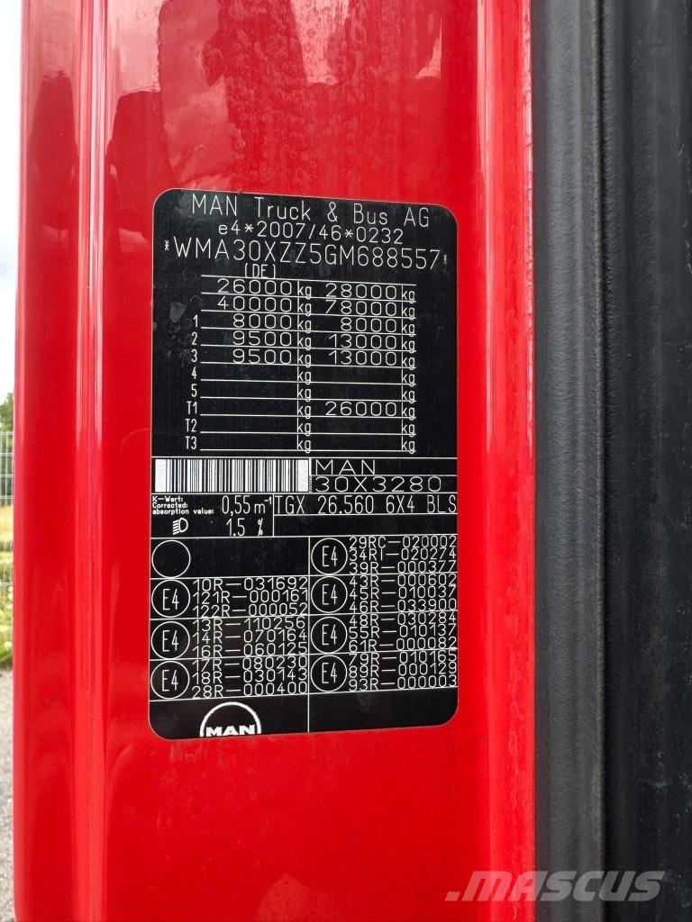 MAN TGX 26.560 6x4 Τράκτορες