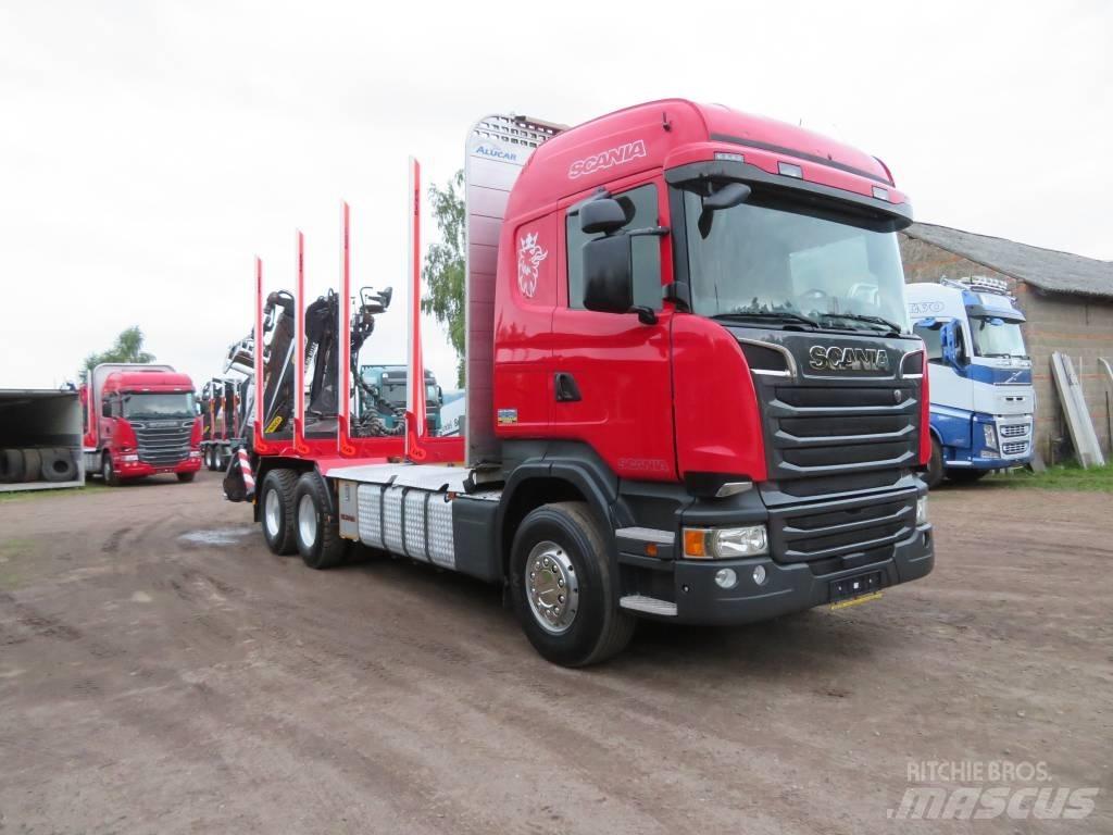 Scania R 450 Φορτηγά ξυλείας