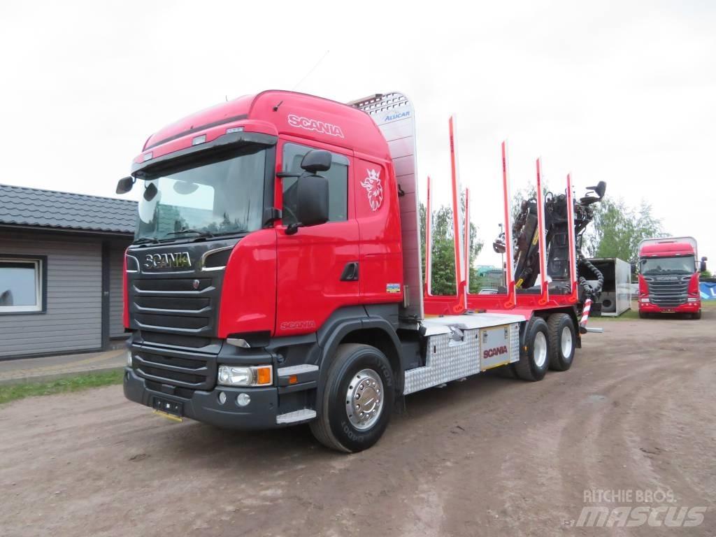 Scania R 450 Φορτηγά ξυλείας