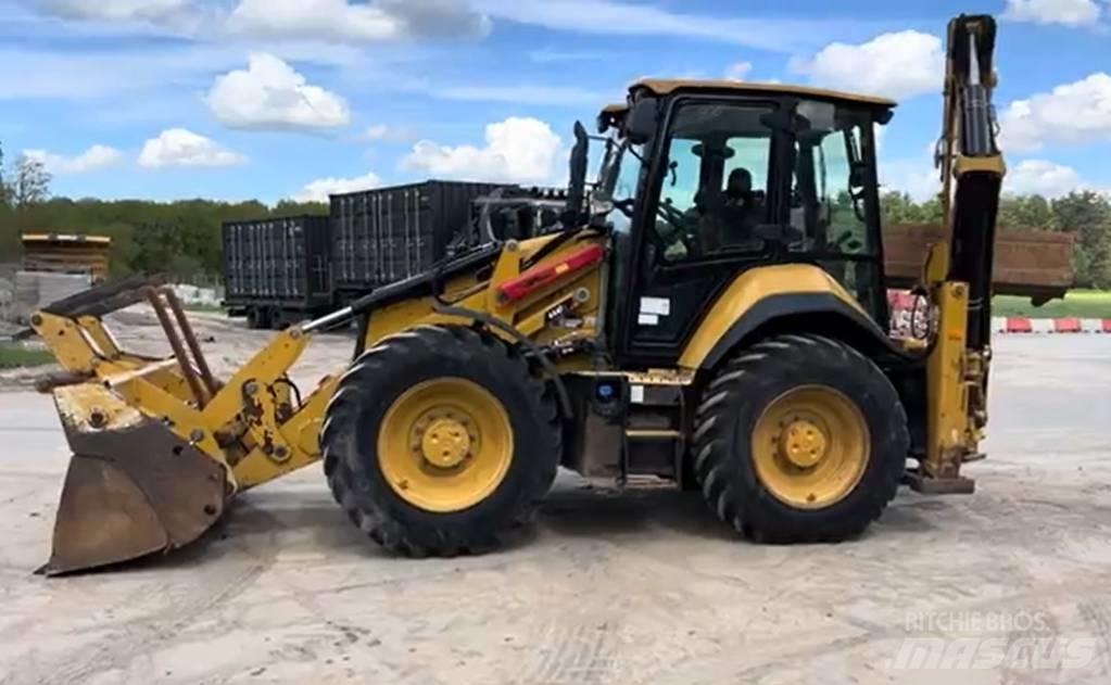 CAT 444 E 4x4 Εκσκαφείς Φορτωτές τύπου JCB