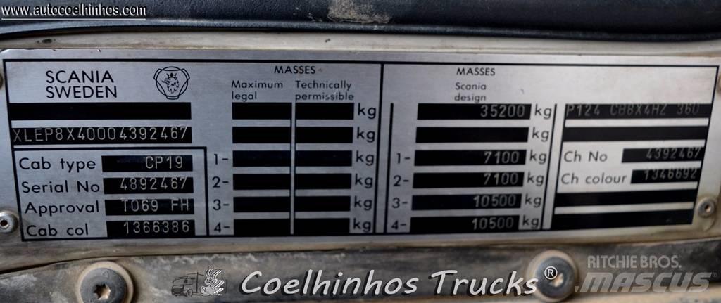 Scania 124C 360 Φορτηγά Ανατροπή