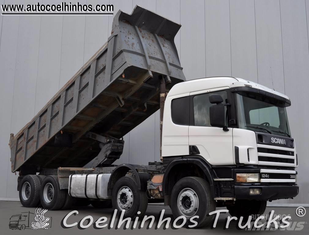 Scania 124C 360 Φορτηγά Ανατροπή
