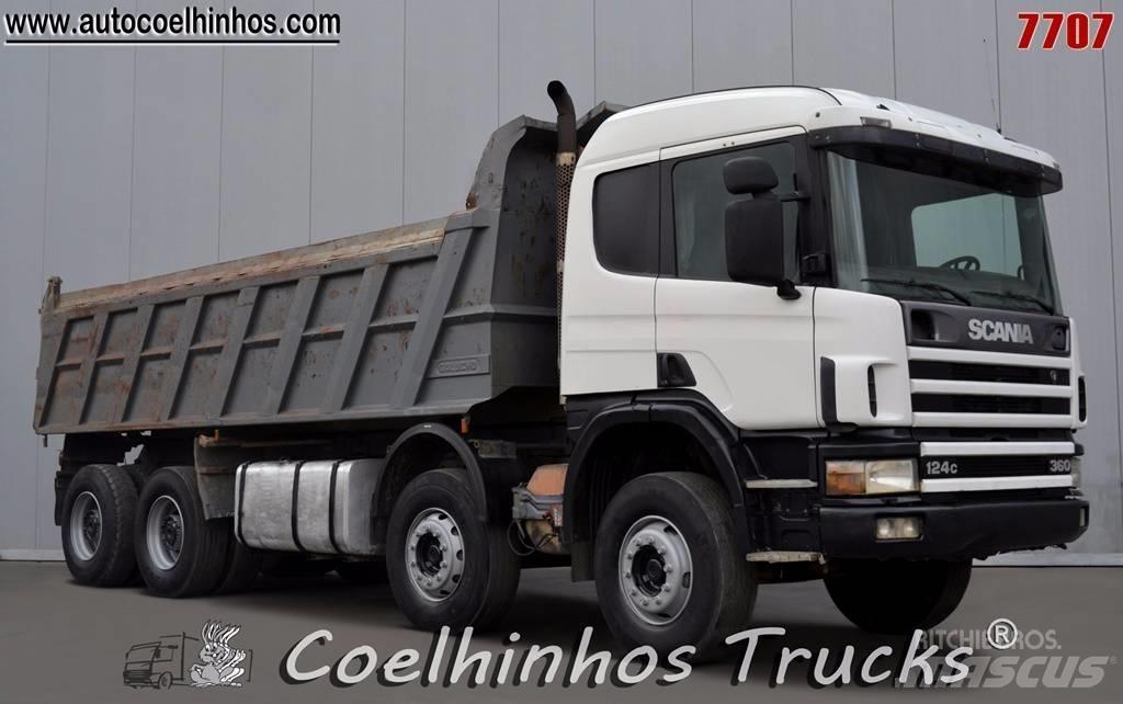 Scania 124C 360 Φορτηγά Ανατροπή