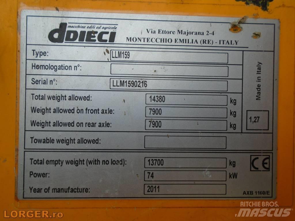 Dieci Pegasus 38.16 Τηλεσκοπικοί ανυψωτές