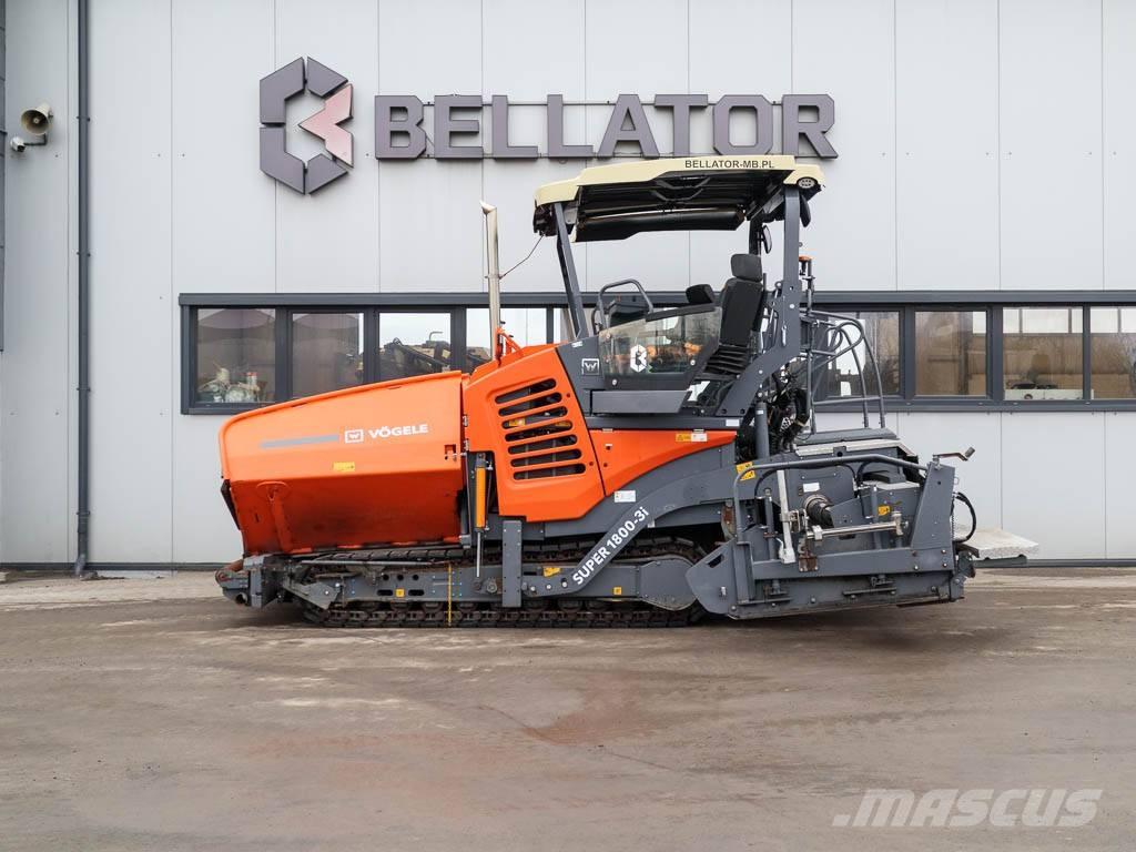 Vögele Super 1800-3i Επίστρωση ασφάλτου