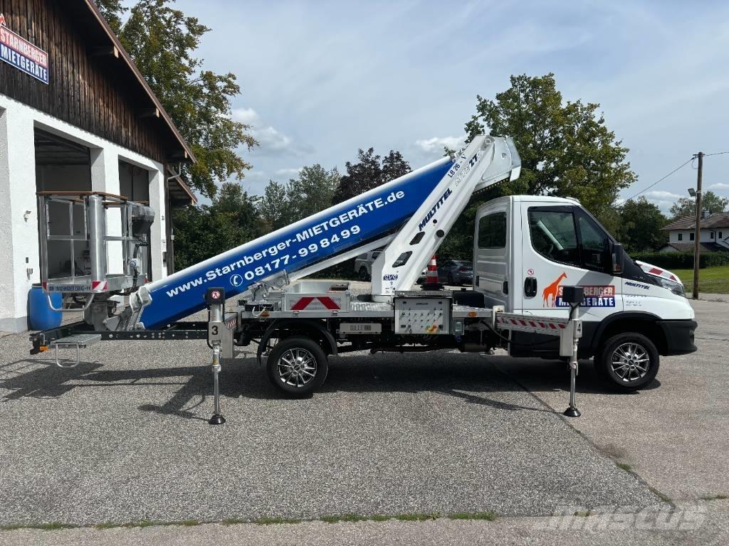 Multitel MTE 270 EX Εναέριες πλατφόρμες τοποθετημένες σε φορτηγό