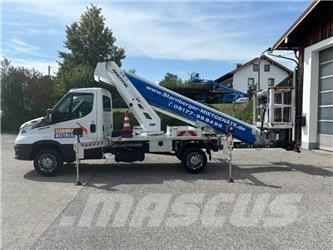 Multitel MTE 270 EX Εναέριες πλατφόρμες τοποθετημένες σε φορτηγό