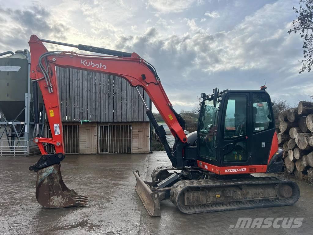 Kubota KX 080-4 Μίνι εκσκαφείς 7t - 12t