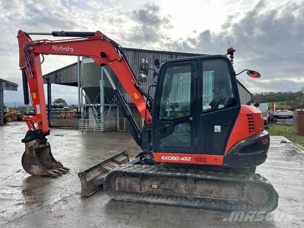 Kubota KX 080-4 Μίνι εκσκαφείς 7t - 12t