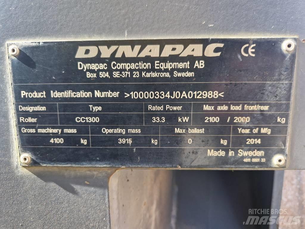 Dynapac CC 1300 Οδοστρωτήρες διπλού κυλίνδρου