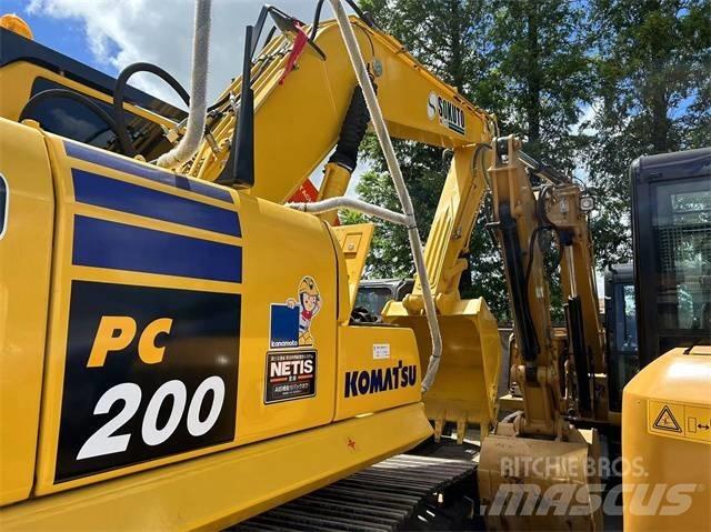 Komatsu PC 200-8 Εκσκαφείς με ερπύστριες