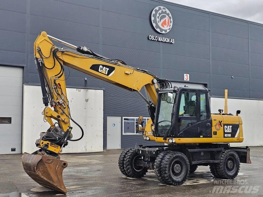CAT M 316 D Εκσκαφείς με τροχούς - λάστιχα