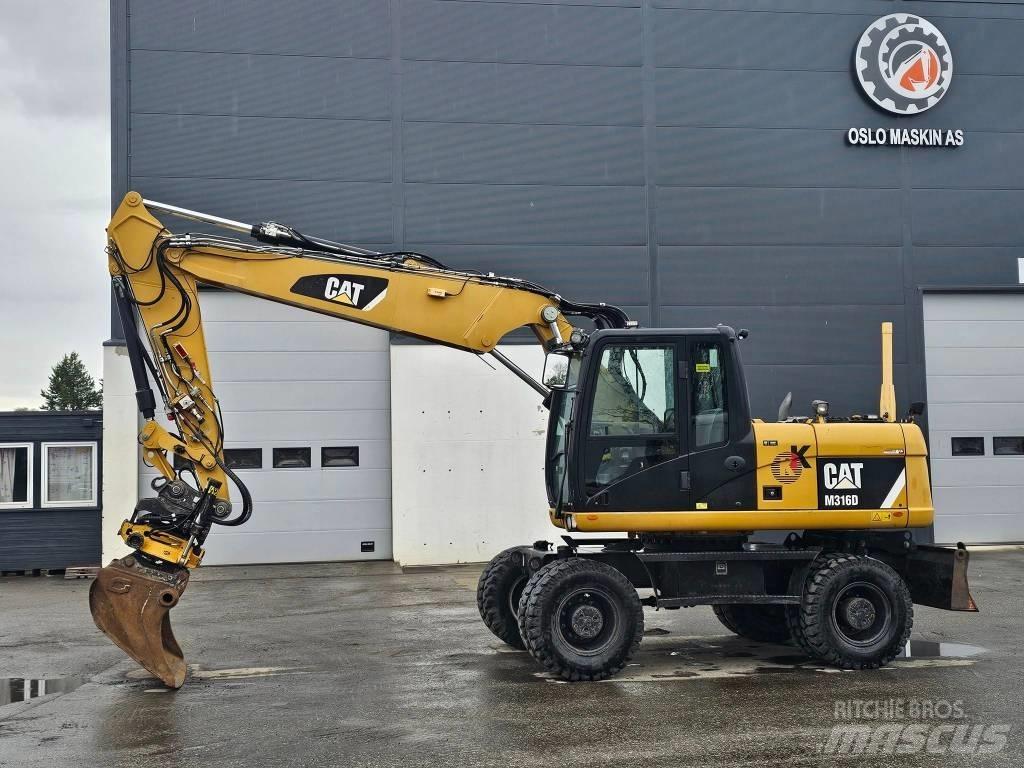 CAT M 316 D Εκσκαφείς με τροχούς - λάστιχα