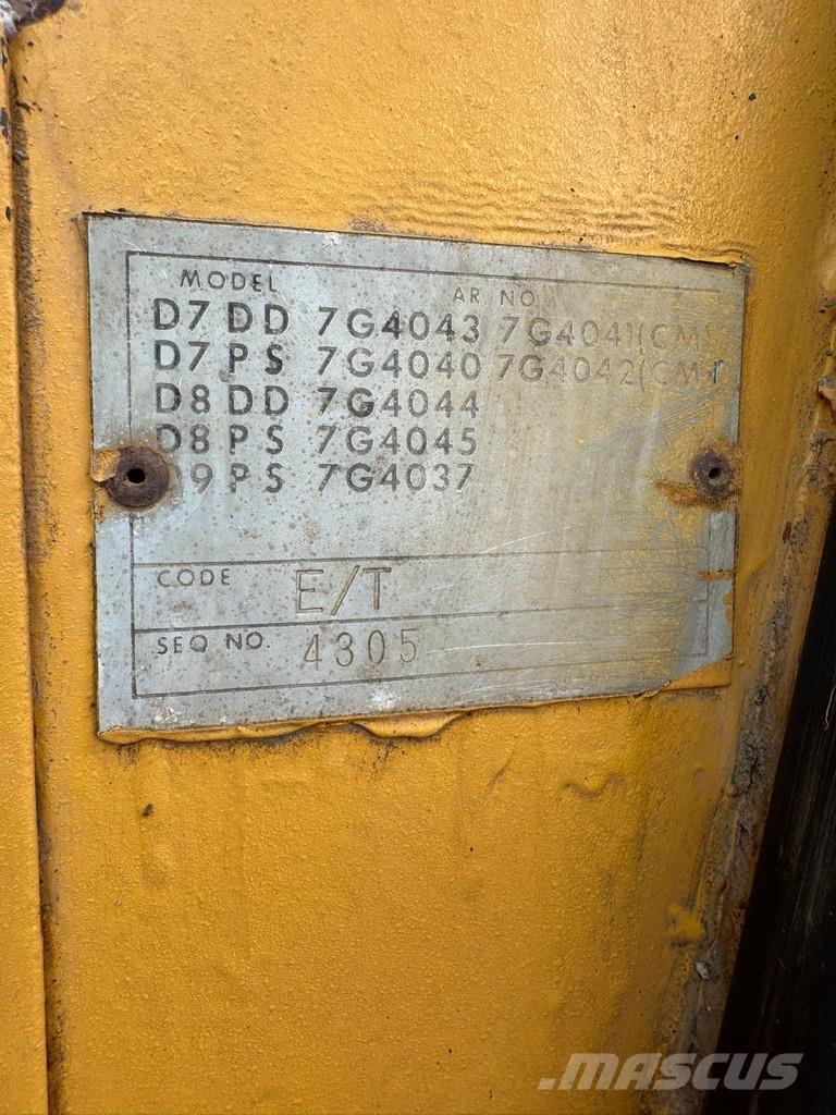 CAT D9H Μπουλντόζες με ερπύστριες