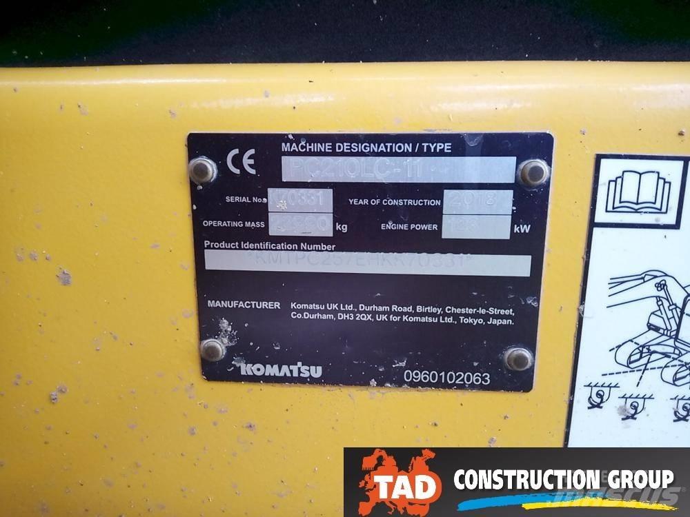 Komatsu PC210LC-11 Εκσκαφείς με ερπύστριες