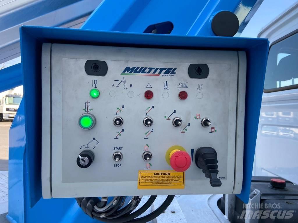 Multitel MTE270 Εναέριες πλατφόρμες τοποθετημένες σε φορτηγό