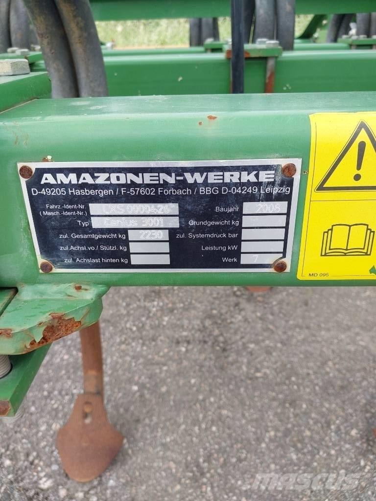 Amazone Cenius 3001 Καλλιεργητές - Ρίπερ