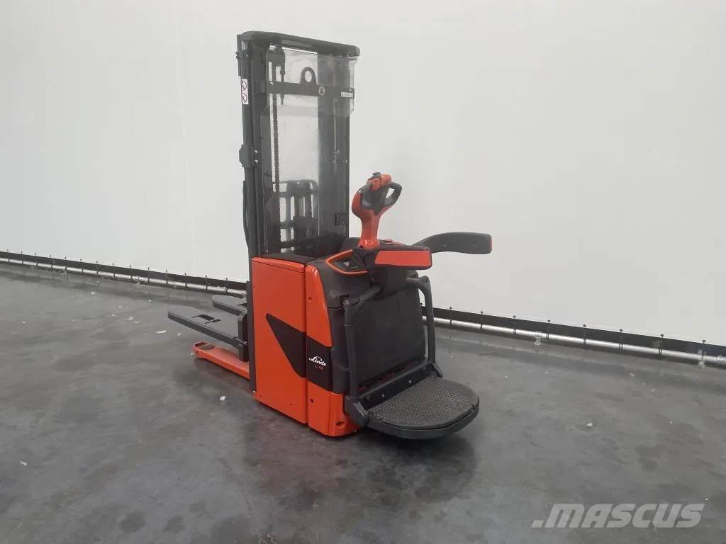 Linde L 14 AP Παλετοφόρα πεζού χειριστή με ιστό
