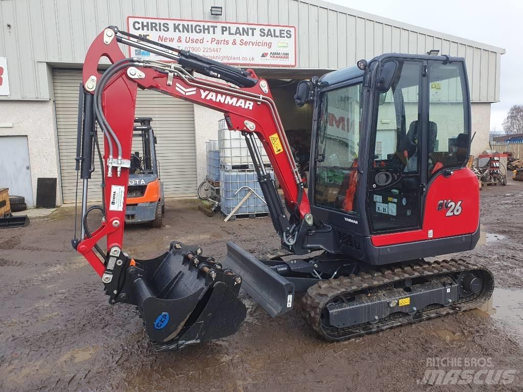 Yanmar SV26 Εκσκαφάκι (διαβολάκι) < 7t