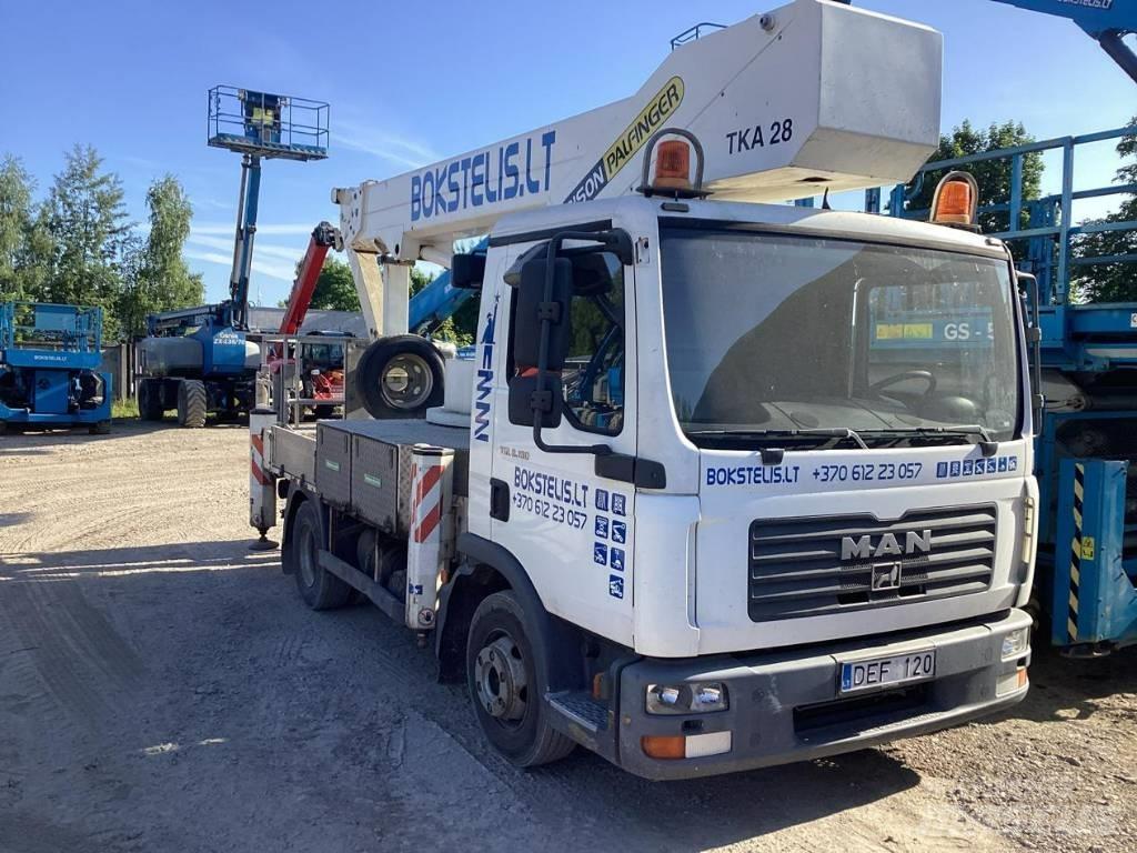 Palfinger TKA 28 KS Εναέριες πλατφόρμες τοποθετημένες σε φορτηγό