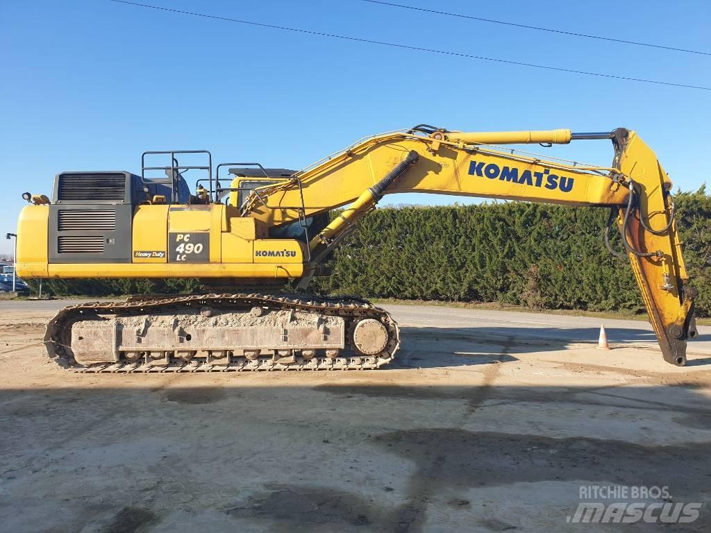Komatsu PC490LC-11 Εκσκαφείς με ερπύστριες