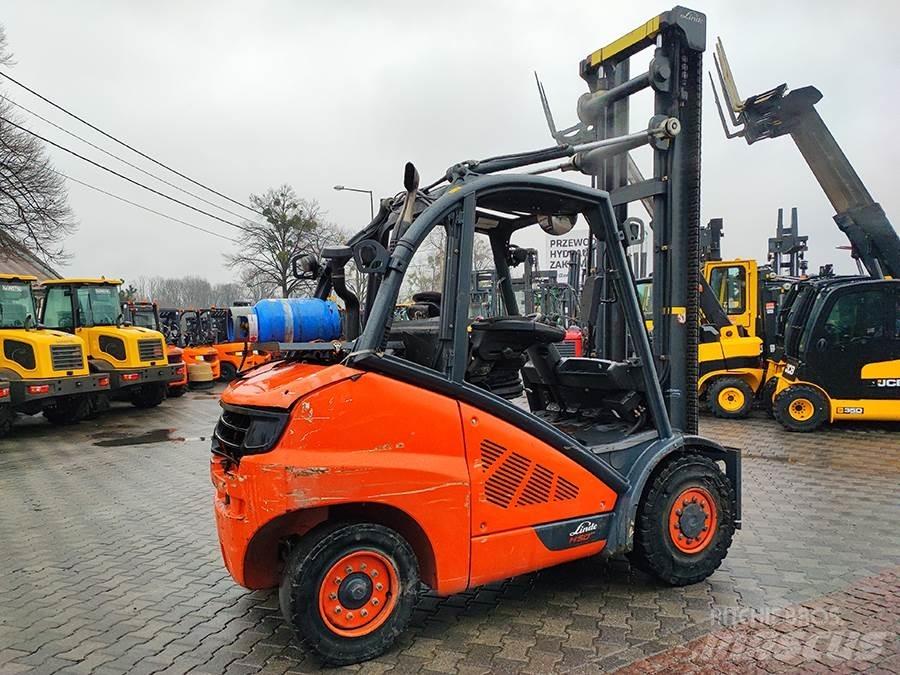 Linde H50T-02 Περονοφόρα ανυψωτικά κλαρκ με φυσικό αέριο LPG
