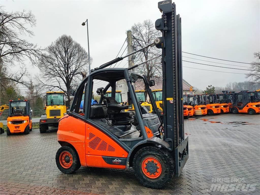 Linde H50T-02 Περονοφόρα ανυψωτικά κλαρκ με φυσικό αέριο LPG