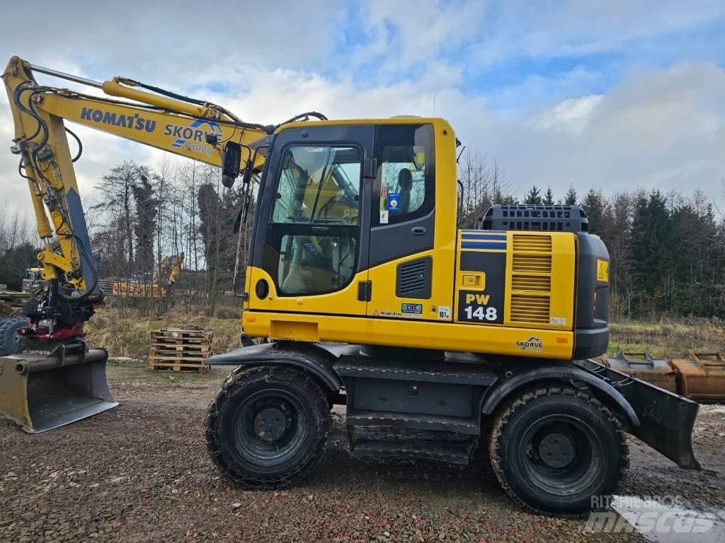 Komatsu PW148-8 Εκσκαφείς με τροχούς - λάστιχα