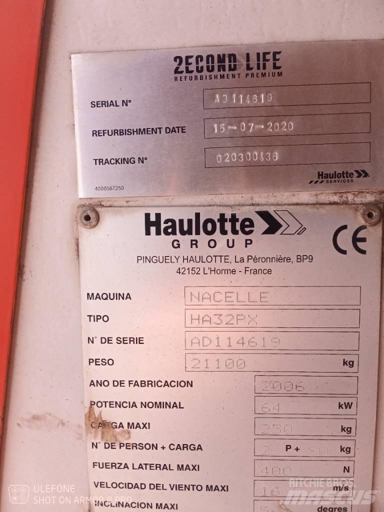 Haulotte HA 32 PX Ανυψωτήρες με αρθρωτό βραχίονα