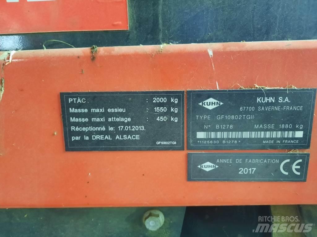 Kuhn Gf10802 tg2 Τσουγκράνες και χορτοξηραντικές μηχανές