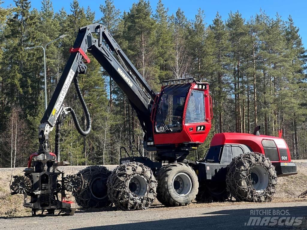Komatsu 931 Θεριζοαλωνιστικές μηχανές