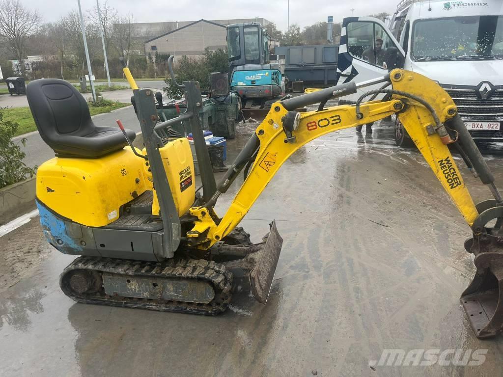 Wacker Neuson 803 Εκσκαφείς με ερπύστριες