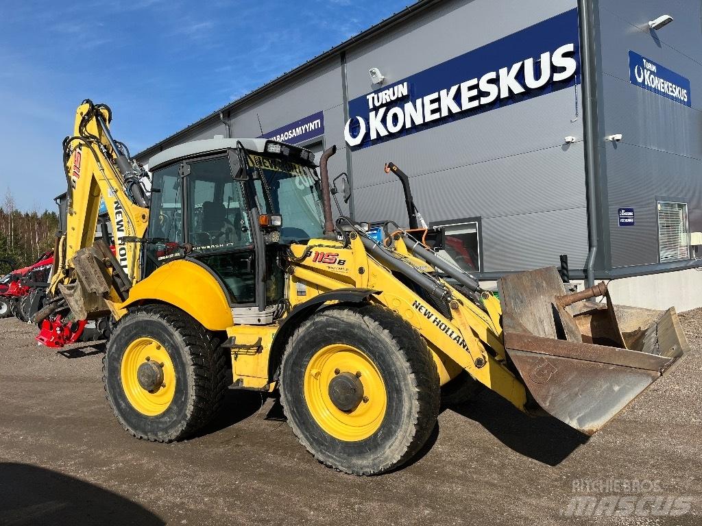 New Holland B 115 B Εκσκαφείς Φορτωτές τύπου JCB