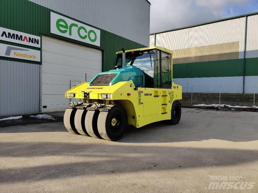 Ammann ART 240 Κύλινδροι με επίσωτρα με αέρα