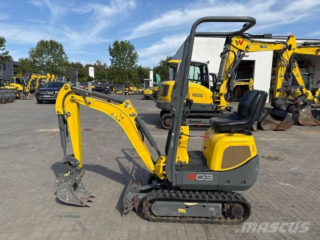 Wacker Neuson 803 Εκσκαφείς με ερπύστριες