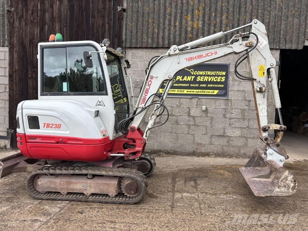 Takeuchi TB 230 Εκσκαφάκι (διαβολάκι) < 7t