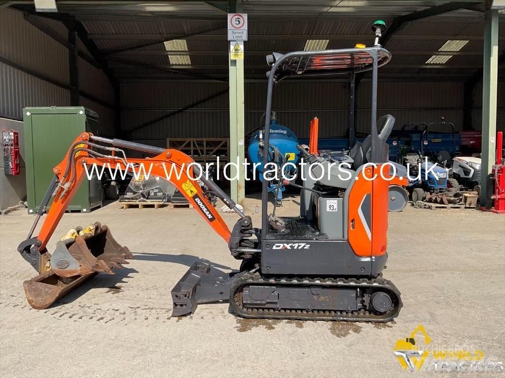 Doosan DX 17 Εκσκαφάκι (διαβολάκι) < 7t