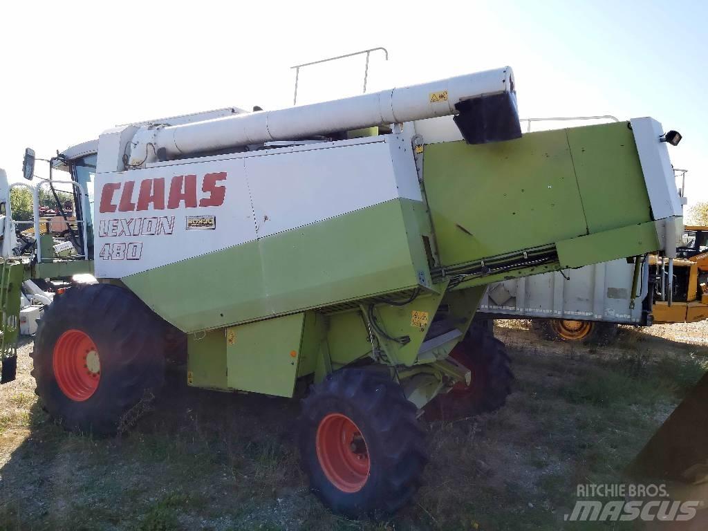 CLAAS Lexion 480 Θεριζοαλωνιστικές μηχανές