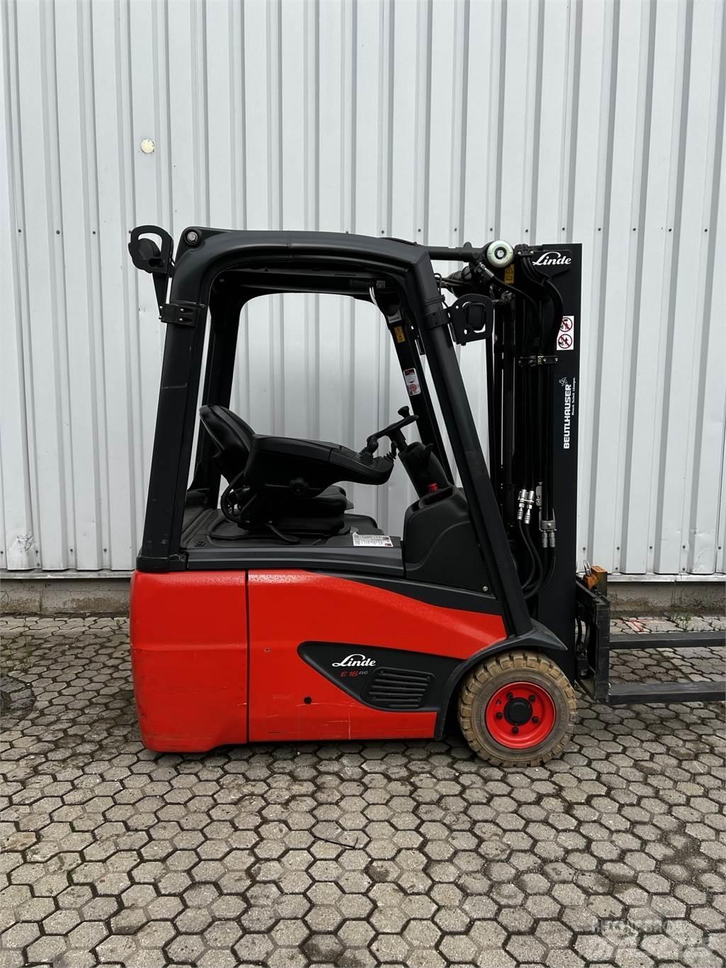 Linde E16C Ηλεκτρικά περονοφόρα ανυψωτικά κλαρκ