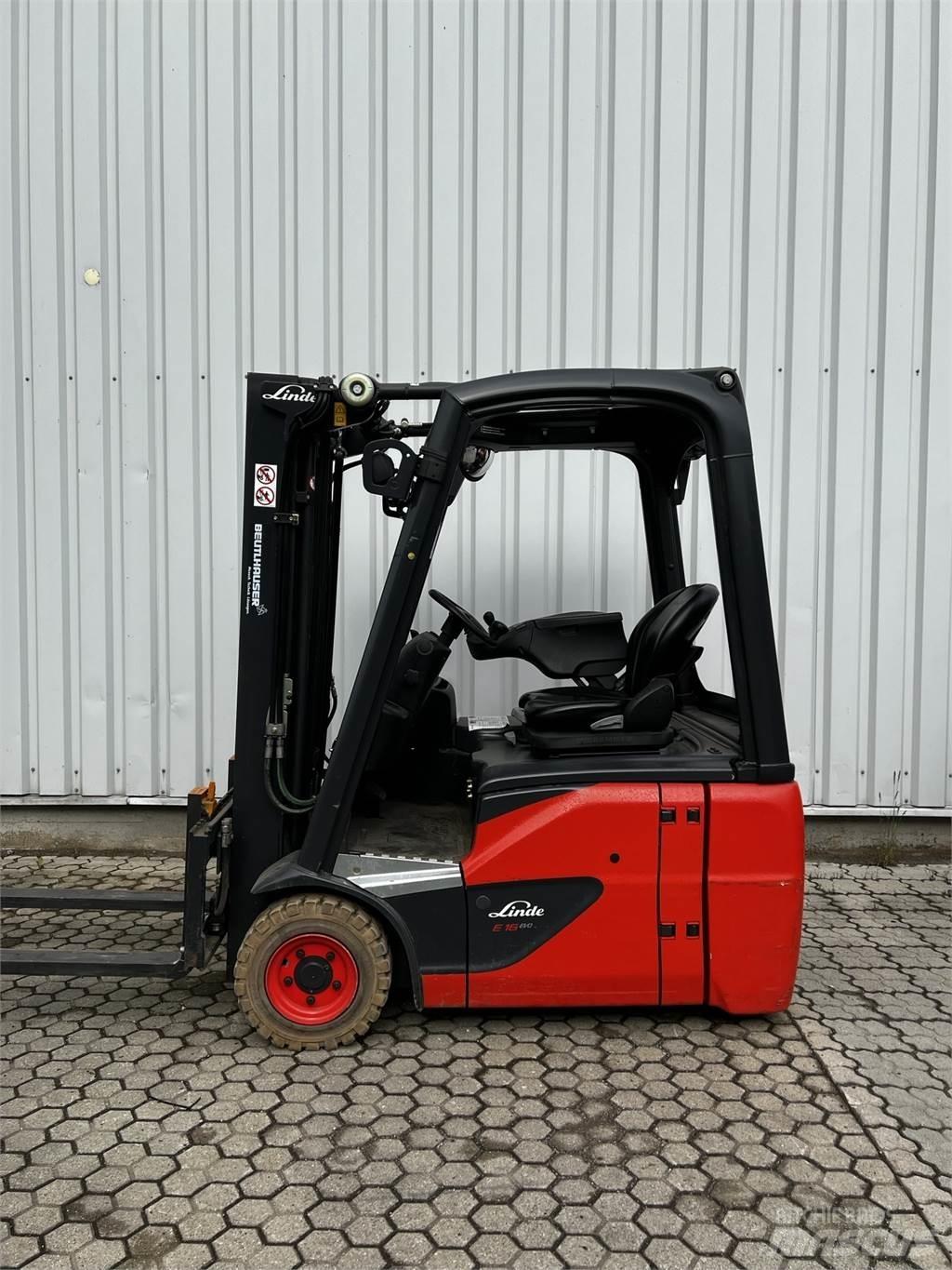 Linde E16C Ηλεκτρικά περονοφόρα ανυψωτικά κλαρκ