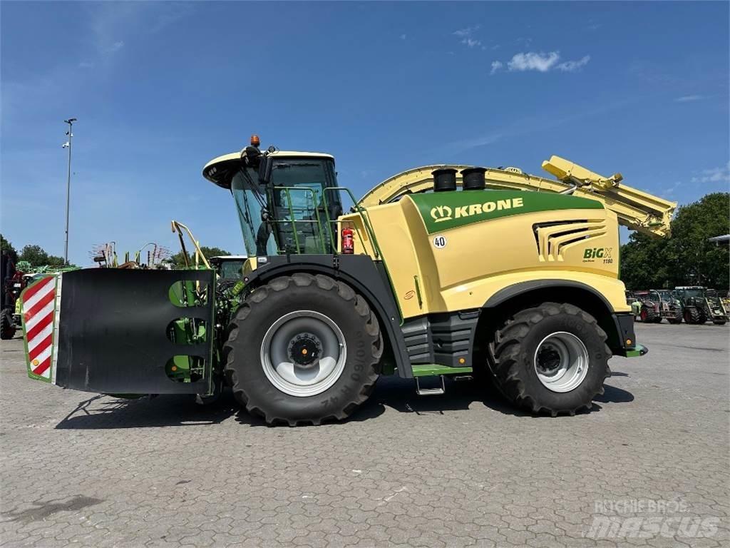 Krone Big X 1180 Ενσιρωκοπτικές μηχανές