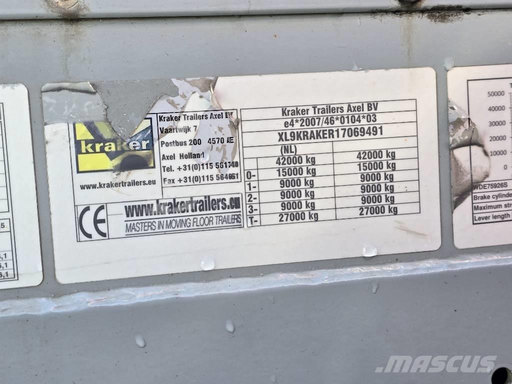 Kraker CF-200 Ημιρυμούλκες με κινούμενο δάπεδο