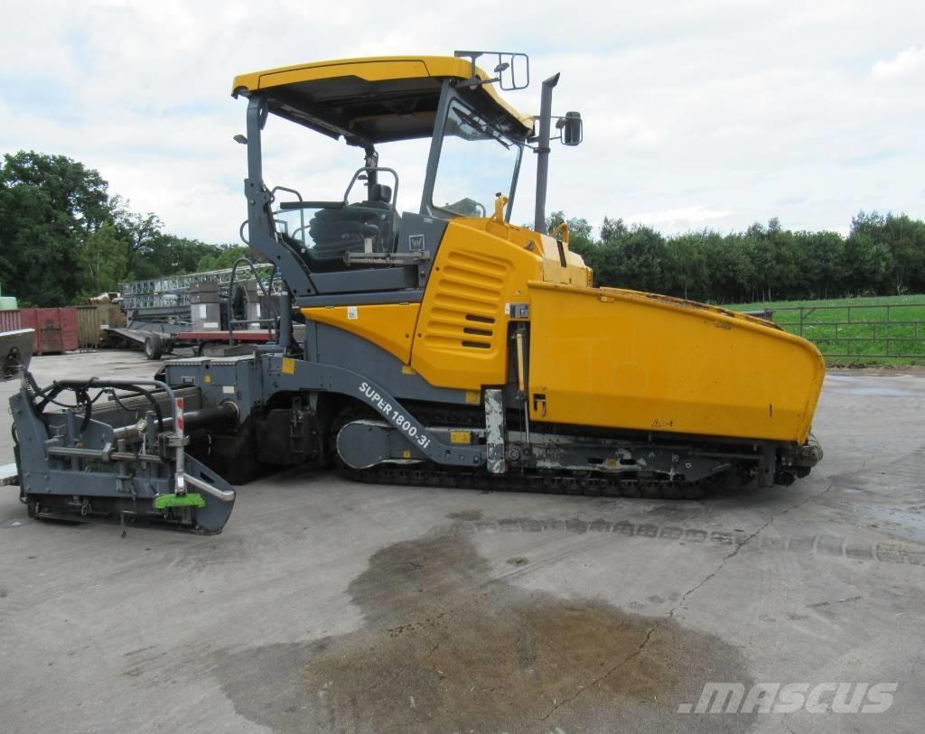 Vögele 1800-3i Επίστρωση ασφάλτου