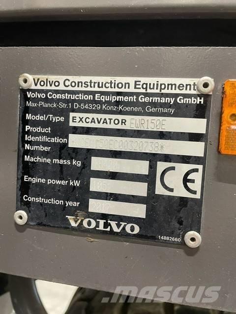 Volvo EWR150E Εκσκαφείς με τροχούς - λάστιχα