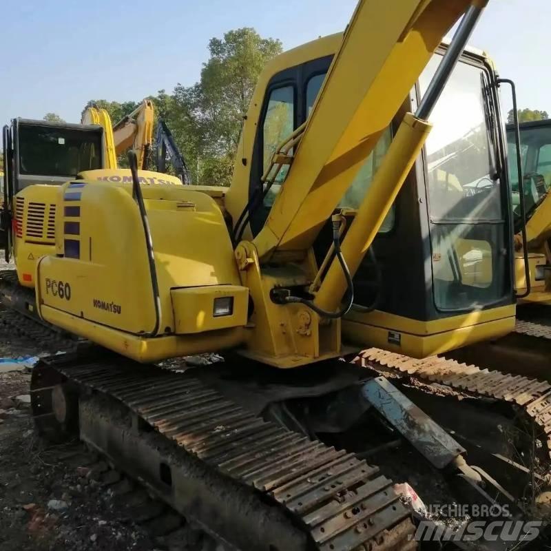 Komatsu PC 60 Εκσκαφείς με ερπύστριες