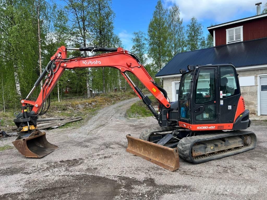 Kubota KX 080-4 Μίνι εκσκαφείς 7t - 12t