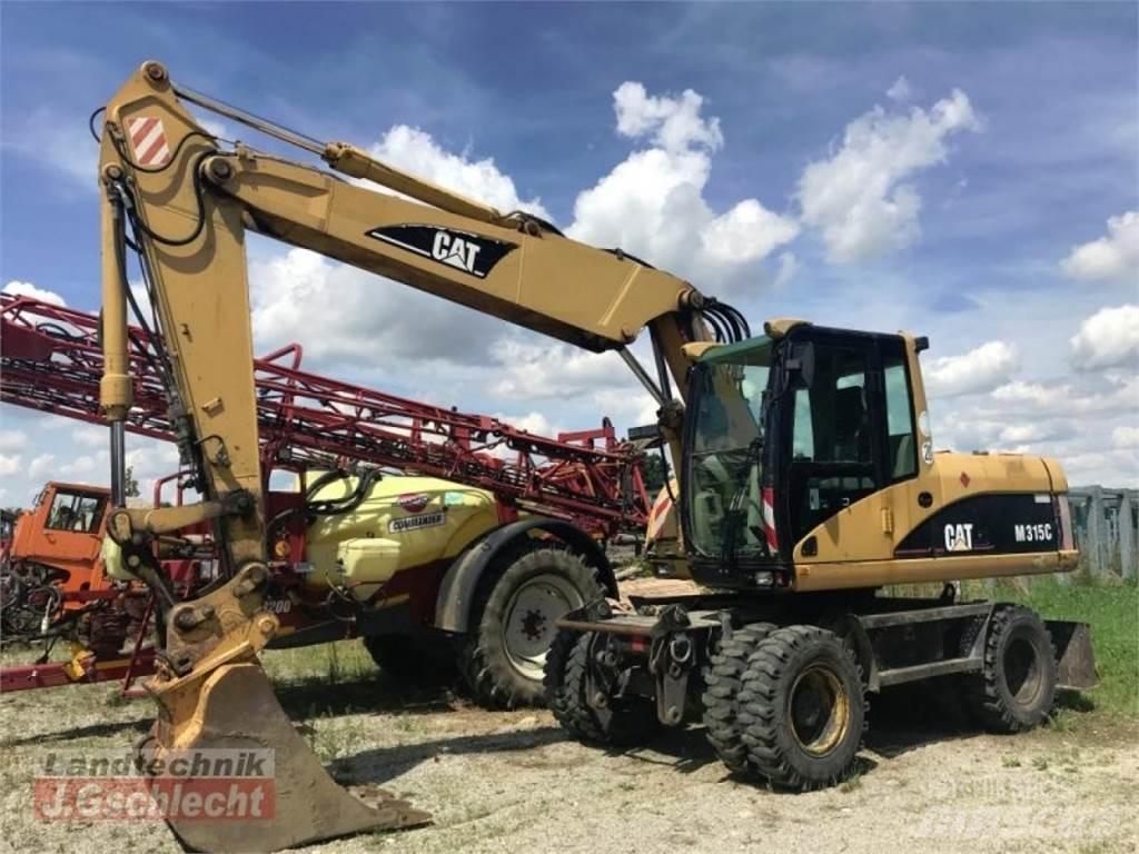 CAT m 315c Εκσκαφείς με τροχούς - λάστιχα
