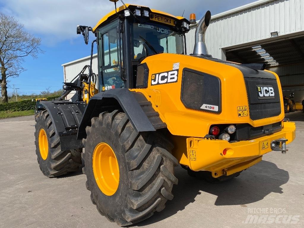 JCB 419 S Φορτωτές με λάστιχα (Τροχοφόροι)