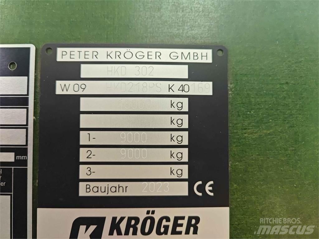 Kröger HKD 302 Ανατρεπόμενες ρυμούλκες